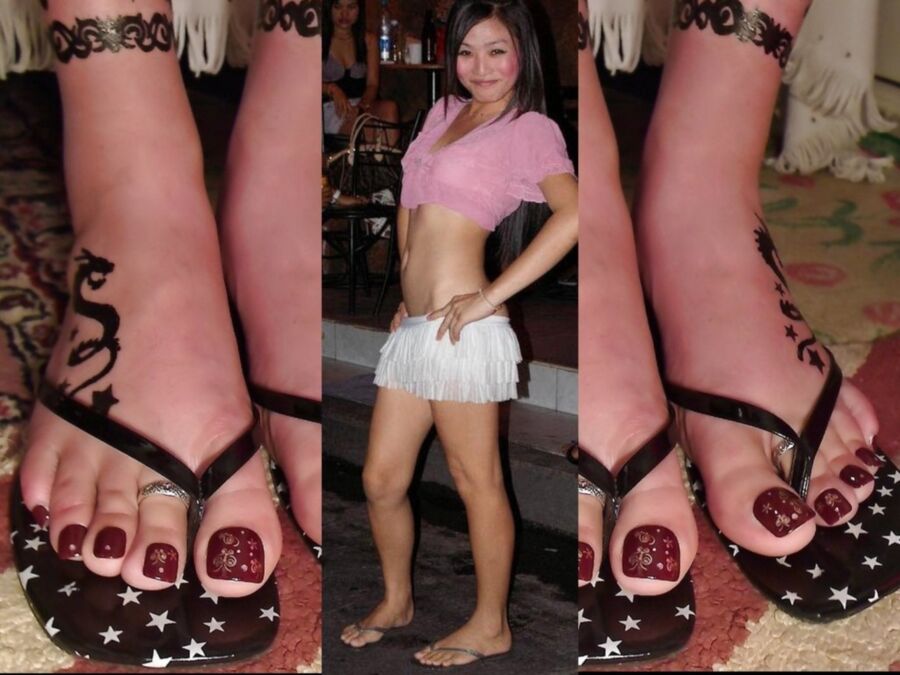 Kathoey Ladyboy Flip Flop and Sandals 3 of 41 pics