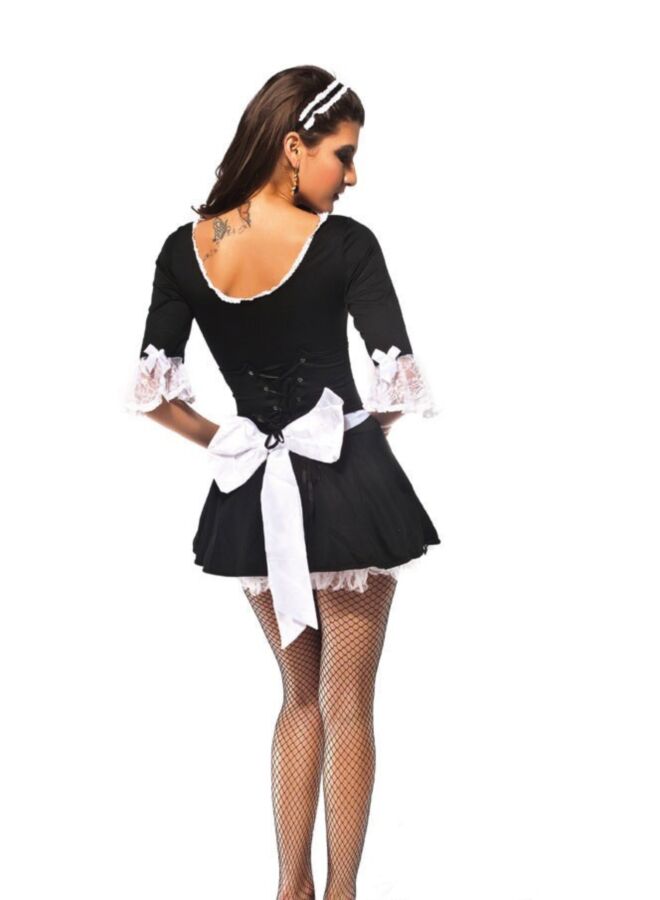 Girls Dressed as French Maids 20 of 20 pics