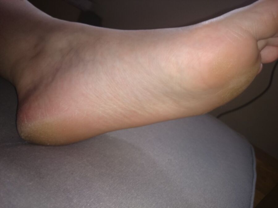 Free porn pics of Girlfriends Sleeping Feet ( toenails need painting lol) 14 of 19 pics