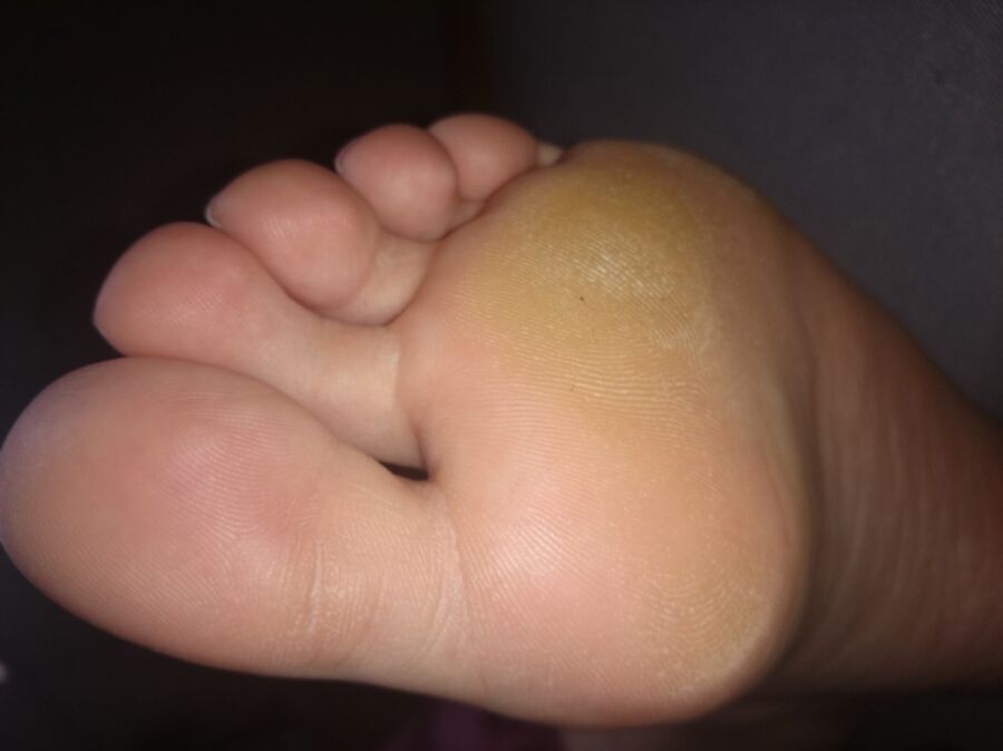 Free porn pics of Girlfriends Sleeping Feet ( toenails need painting lol) 9 of 19 pics