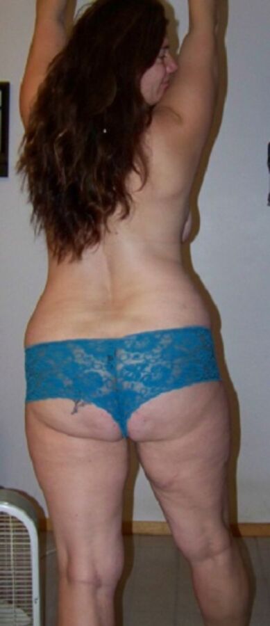 Free porn pics of chubby slut wife in blue lingerie 5 of 8 pics