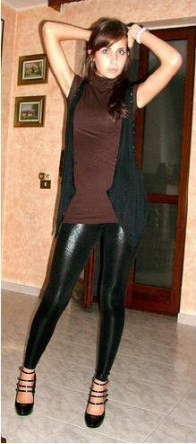 Free porn pics of Girls in in shiny Latex and Leather Leggings 14 of 174 pics