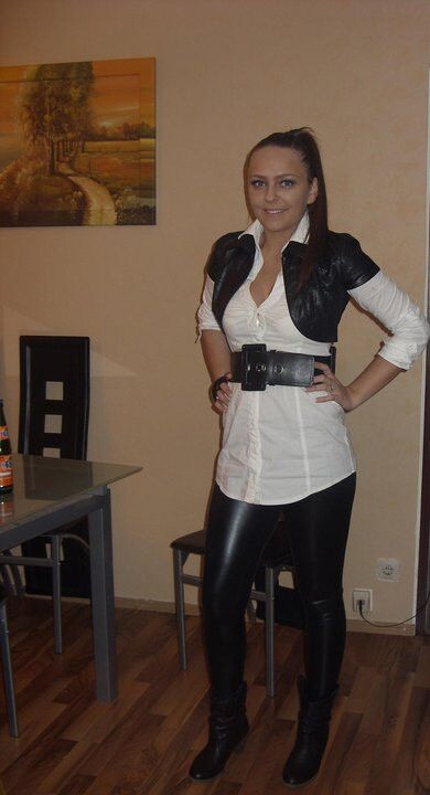 Free porn pics of Girls in in shiny Latex and Leather Leggings 17 of 174 pics