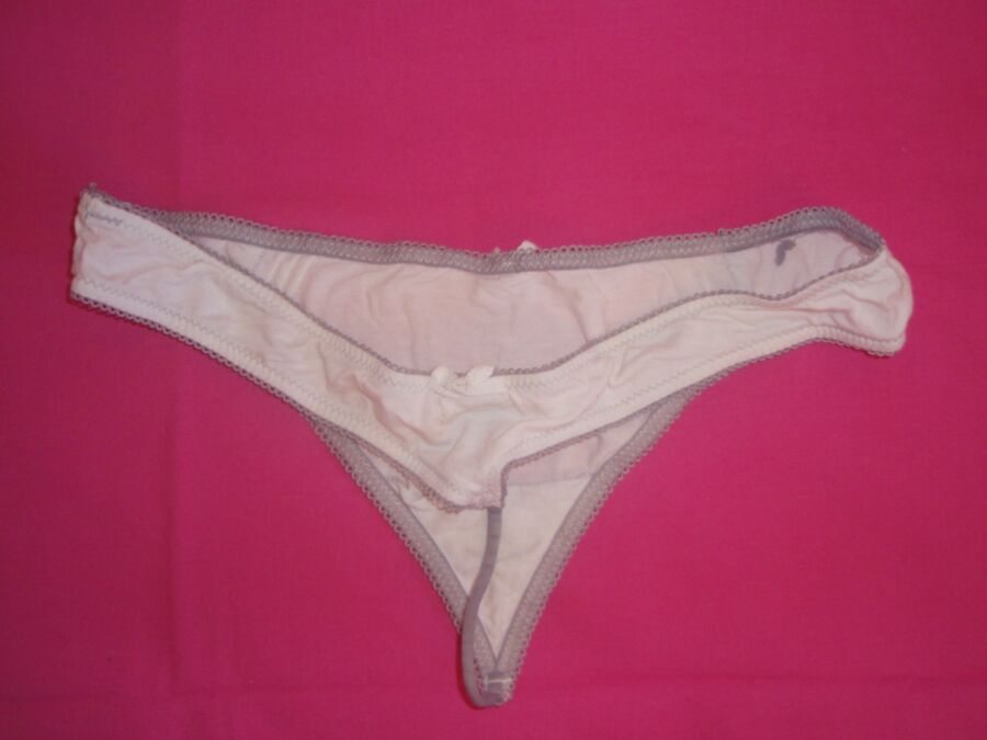 Free porn pics of My GF panties (clean) plus three stained. Leave a comment 13 of 34 pics