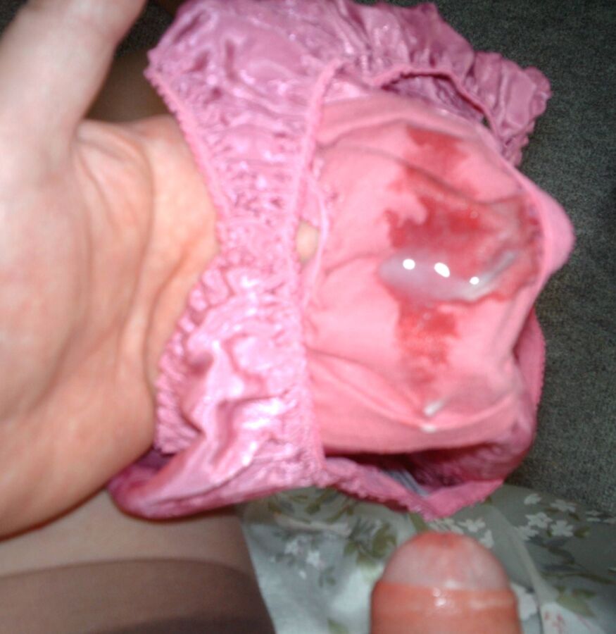 Free porn pics of More of my cummy panties. 22 of 29 pics