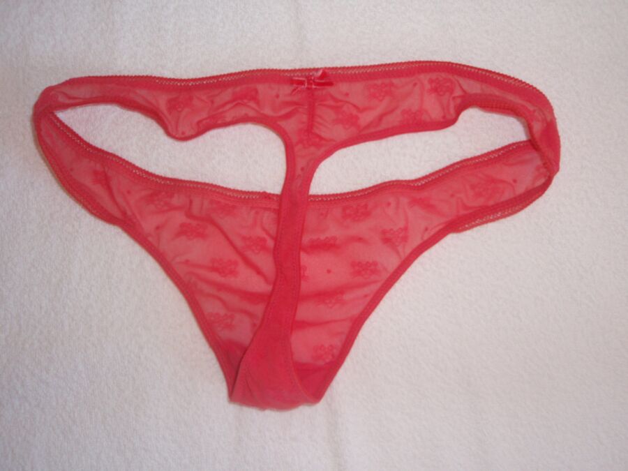Free porn pics of My GF panties (clean) plus three stained. Leave a comment 6 of 34 pics