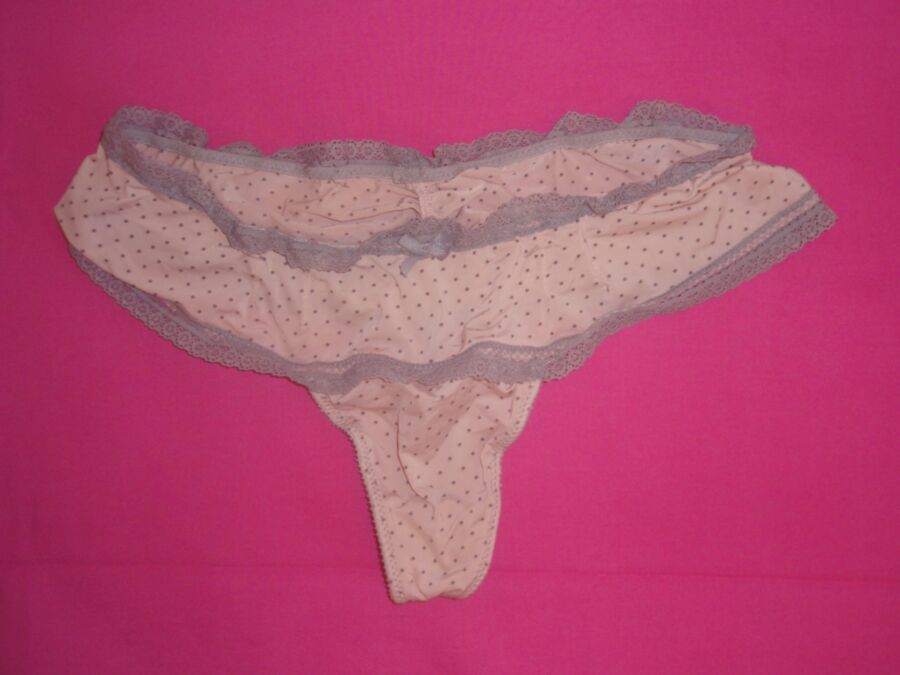 Free porn pics of My GF panties (clean) plus three stained. Leave a comment 14 of 34 pics