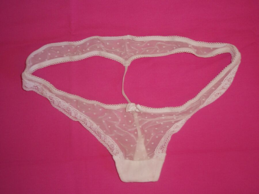 Free porn pics of My GF panties (clean) plus three stained. Leave a comment 5 of 34 pics