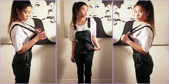 Free porn pics of OVERALLS girls LEATHER in Overalls Dungarees 8 of 220 pics