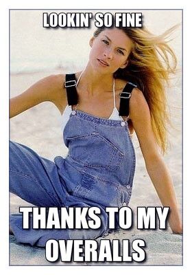 Free porn pics of OVERALLS girls MEMES in Overalls Dungarees 18 of 31 pics