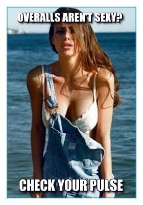 Free porn pics of OVERALLS girls MEMES in Overalls Dungarees 13 of 31 pics