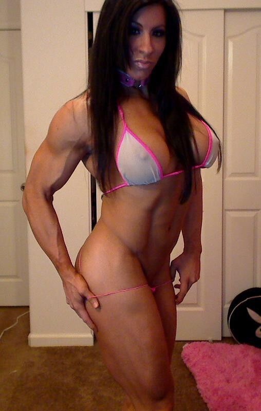 Free porn pics of Angela Salvagno American adult model and bodybuilder (Set I) 4 of 119 pics
