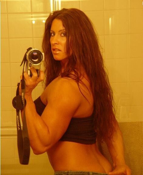 Free porn pics of Angela Salvagno American adult model and bodybuilder (Set I) 15 of 119 pics