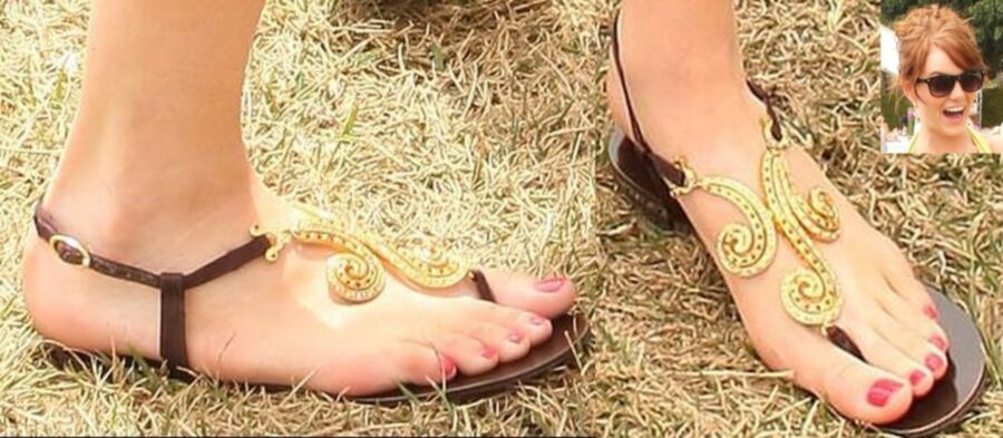 Free porn pics of My Favorite Celebrity Legs & Feet - Alison Brie & Emma Stone 5 of 46 pics