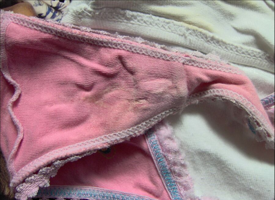 Free porn pics of Juicy sticky gallery of dirty panties 12 of 36 pics