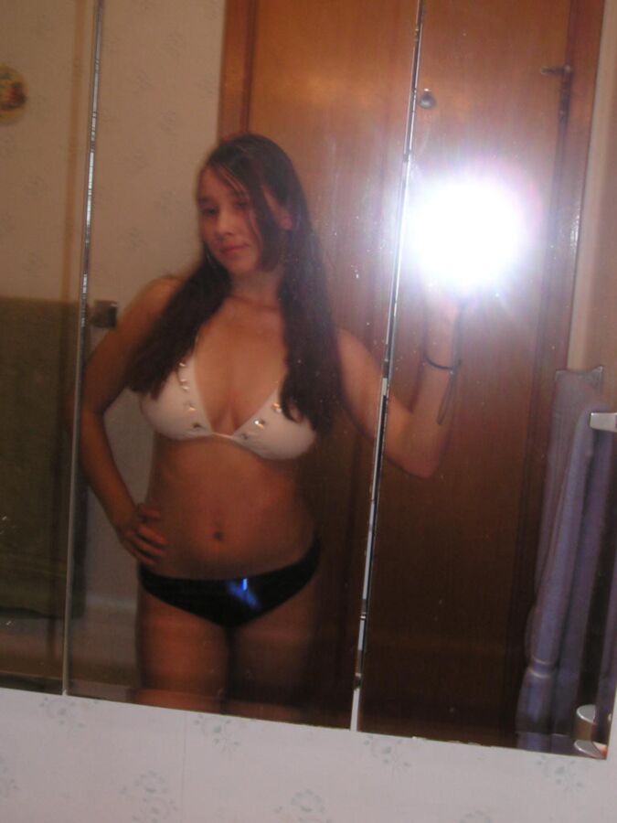 Free porn pics of Mirror-shot latina with perfect perky tits 9 of 24 pics
