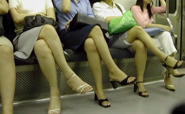 Korean girls at subway 13 of 371 pics