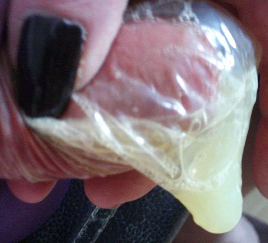 Adding my cum to a members cum 7