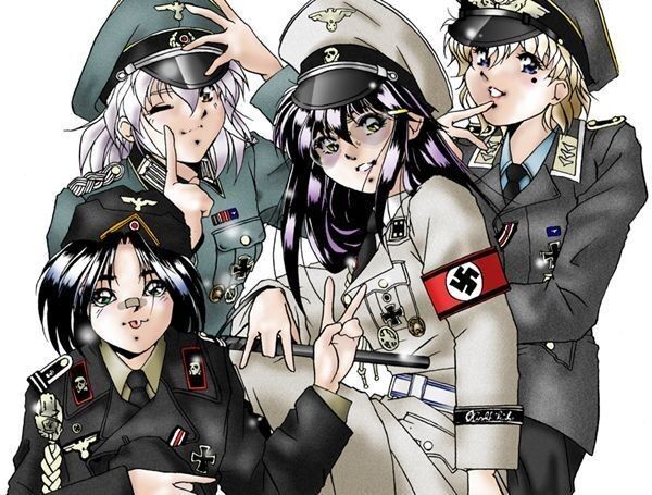 Girls fucking in nazi uniforms pic remarkable Agree, Girls fucking in nazi uniforms pic