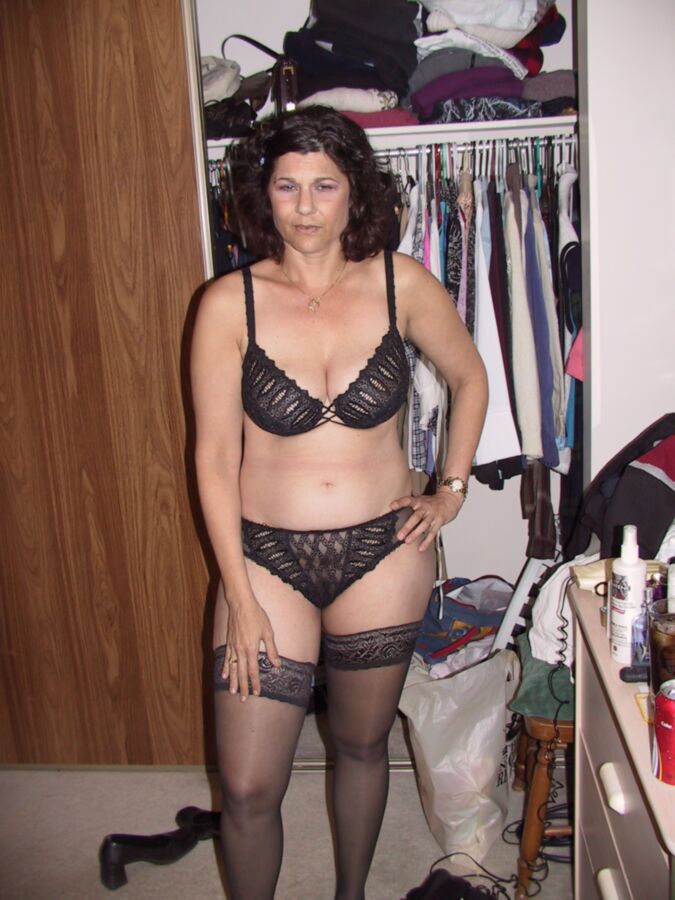Free porn pics of Lusy black lingerie slut 1 of 14 pics