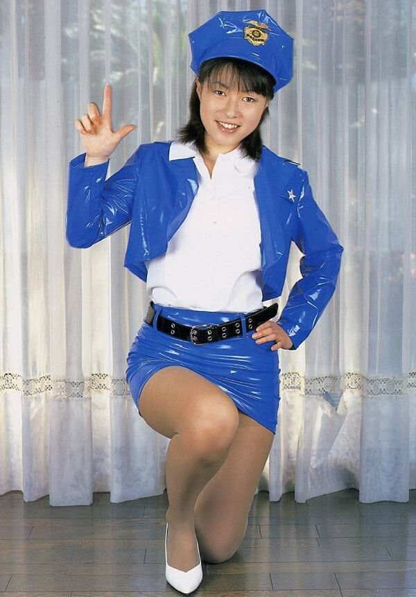 An ordinary dull day in the Japanese latex police squad 3 of 51 pics