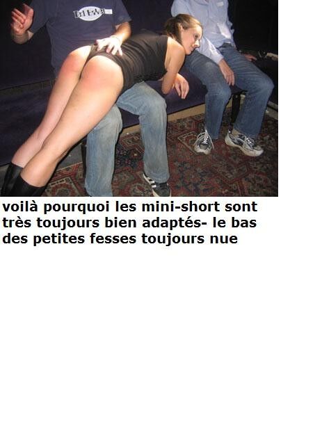 french captions spanking  - caption en français à pour propos  9 of 10 pics