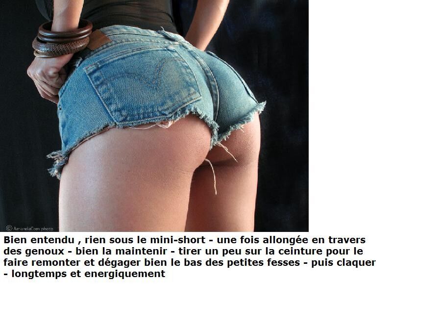french captions spanking  - caption en français à pour propos  1 of 10 pics