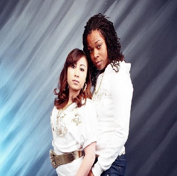 RL Lesbian Couple Asian + African-American 6 of 6 pics