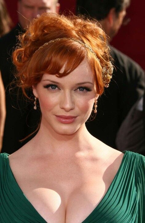 Free porn pics of Celebrity Ms. Christina Hendricks - charmy and BUSTY actress 22 of 22 pics