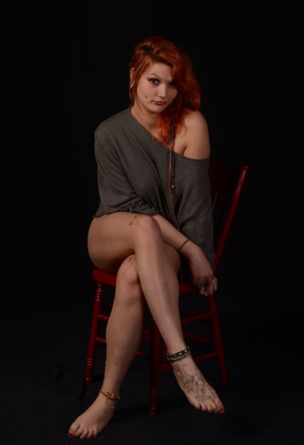 Free porn pics of Redhead with tattoos  2 of 58 pics
