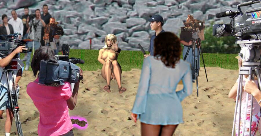 Free porn pics of Supergirl - Beach Encounter 21 of 21 pics