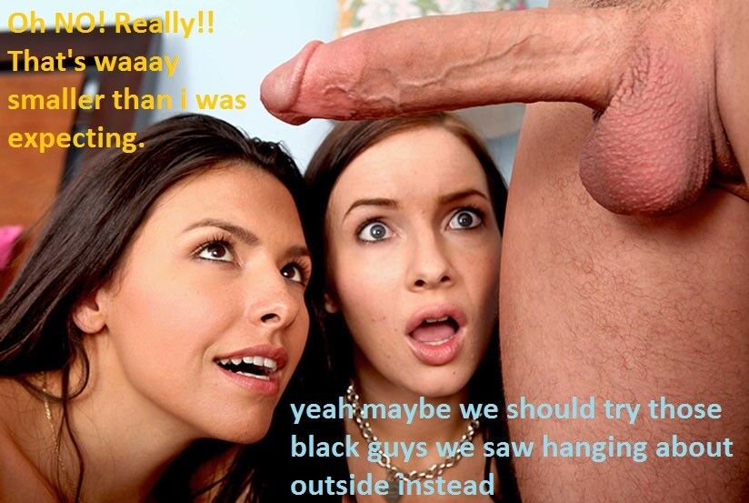 Free porn pics of Disappointing white dick humiliation caps  3 of 13 pics