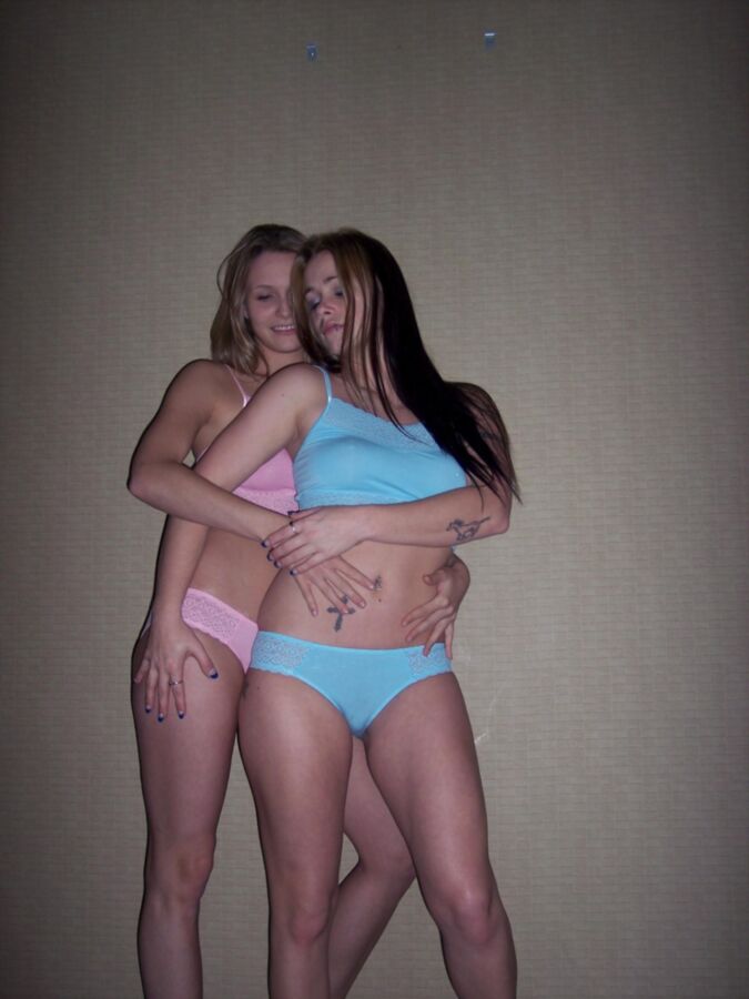 Free porn pics of Two Amateur Bitches In Lesbain Action 6 of 58 pics