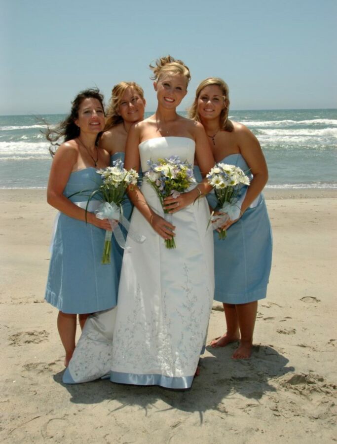 Free porn pics of Hot Brides and their Bridesmaids 17 of 62 pics