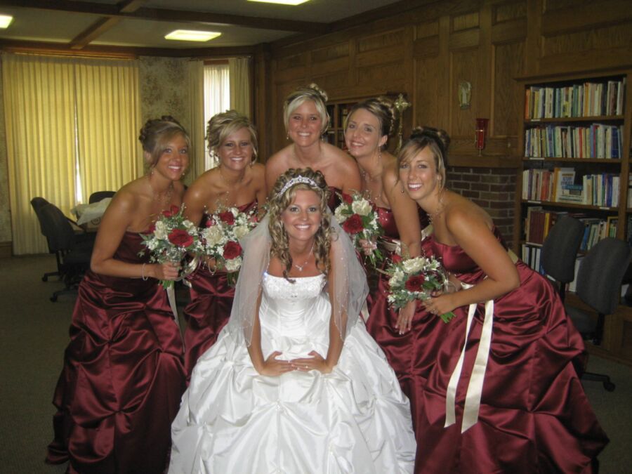Free porn pics of Hot Brides and their Bridesmaids 10 of 62 pics