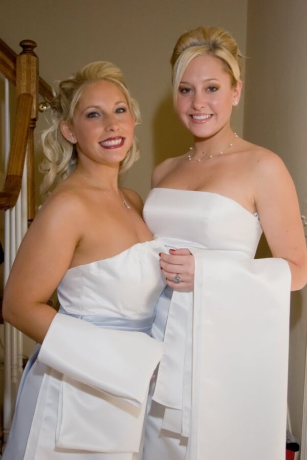Free porn pics of Hot Brides and their Bridesmaids 20 of 62 pics