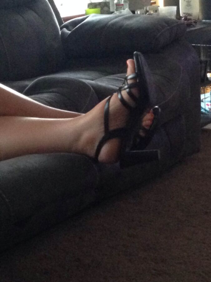 Wife legs and feet for comments 4 of 5 pics