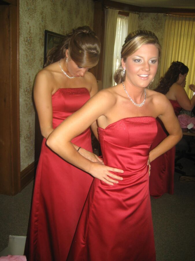 Free porn pics of Hot Brides and their Bridesmaids 9 of 62 pics
