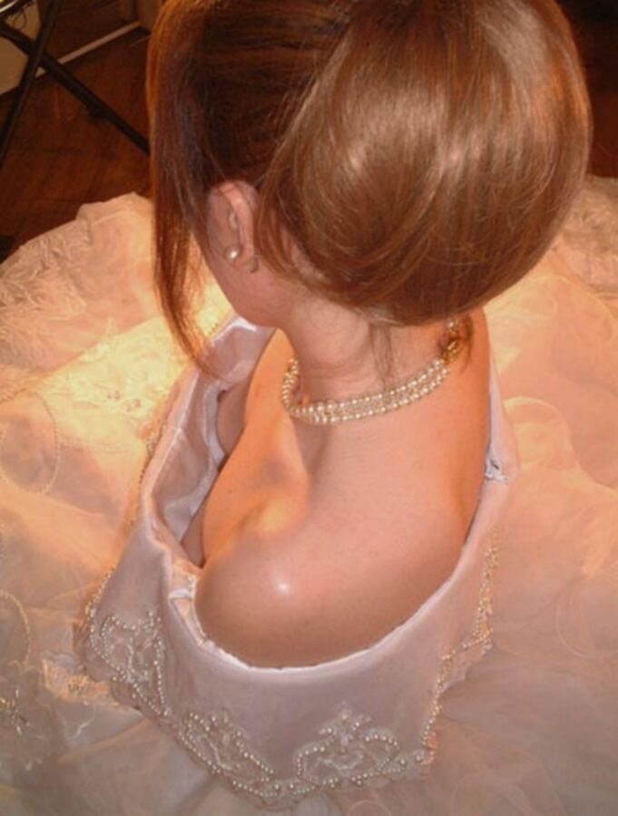 Free porn pics of Bridal Cleavage and Downblouse 17 of 46 pics