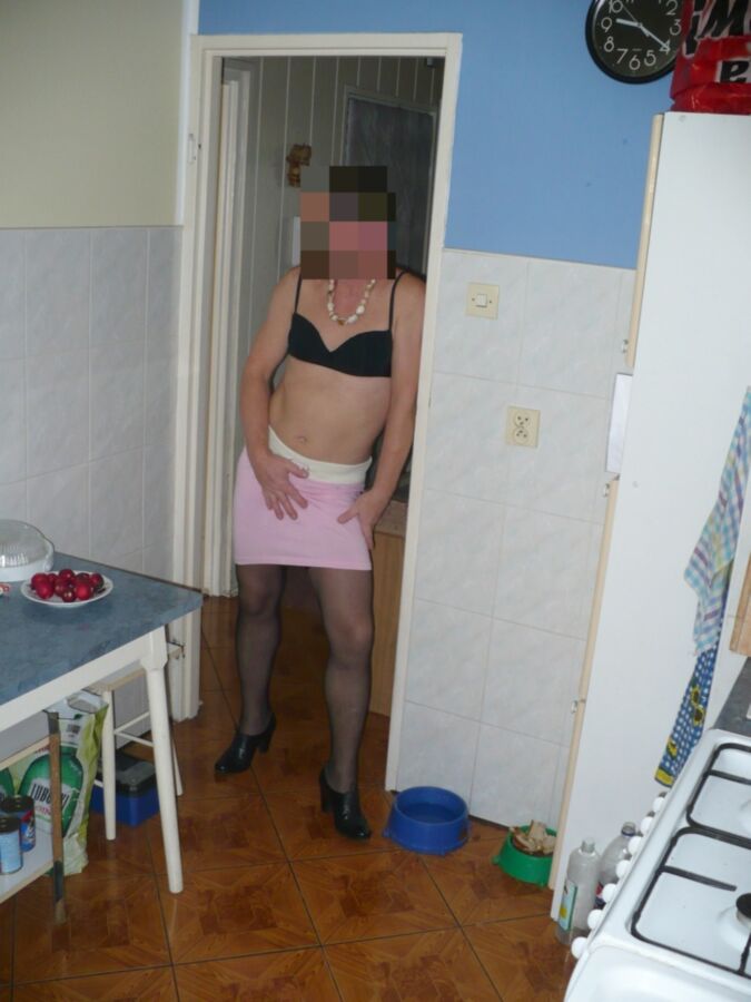 Free porn pics of Justynka TS in pink mini skirt 20 of 60 pics