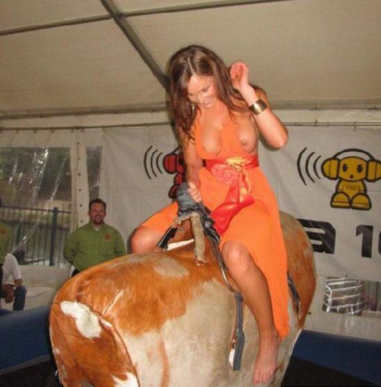 Can not sexy girl riding bull Really. sexy girl riding bull was