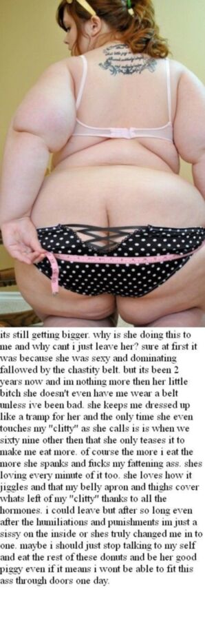 Free porn pics of fattening sissy goodness type captions 3 of 7 pics