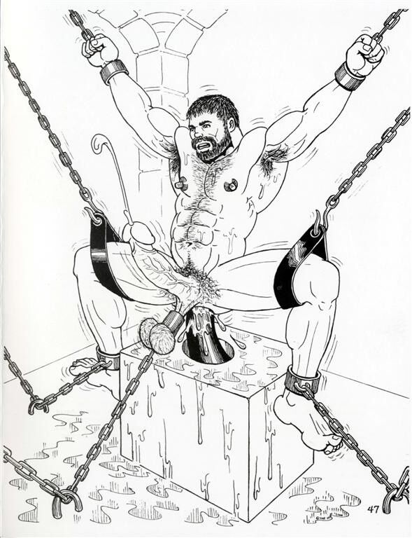 Free porn pics of Gay BDSM Art 6 of 35 pics