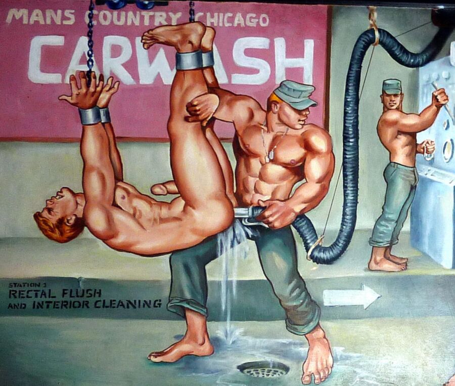 Free porn pics of Gay BDSM Art 1 of 35 pics