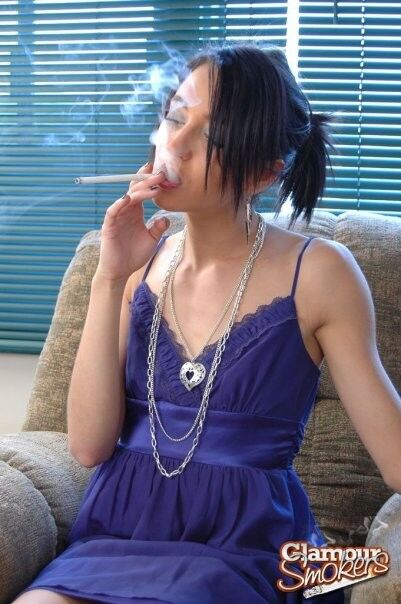 Free porn pics of Smokers wearing Blue 9 of 356 pics