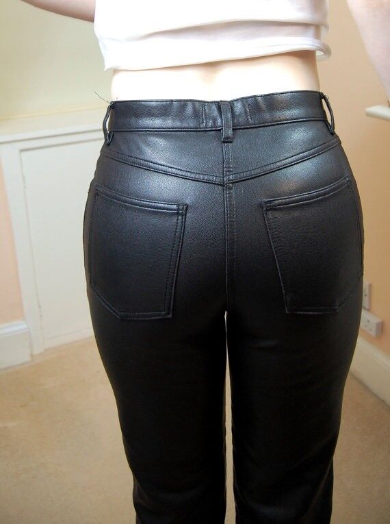 Free porn pics of Leather jeans ass to wank over 2 of 31 pics