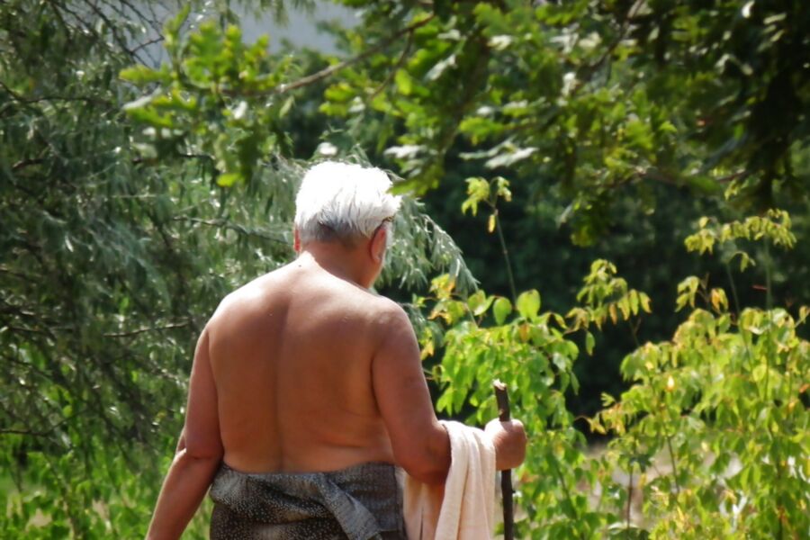 Free porn pics of Granny topless in garden 13 of 13 pics