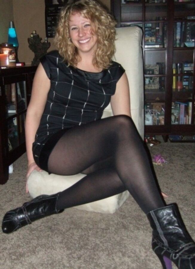 Free porn pics of Blonde Milf in Pantyhose 13 of 56 pics
