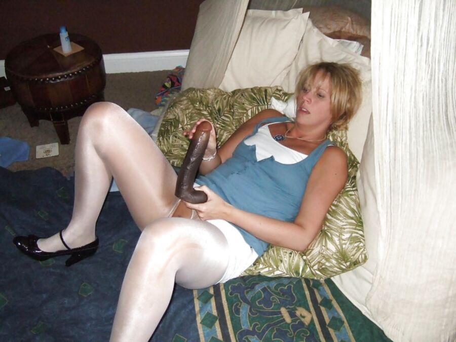 Free porn pics of Blonde Milf in Pantyhose 5 of 56 pics
