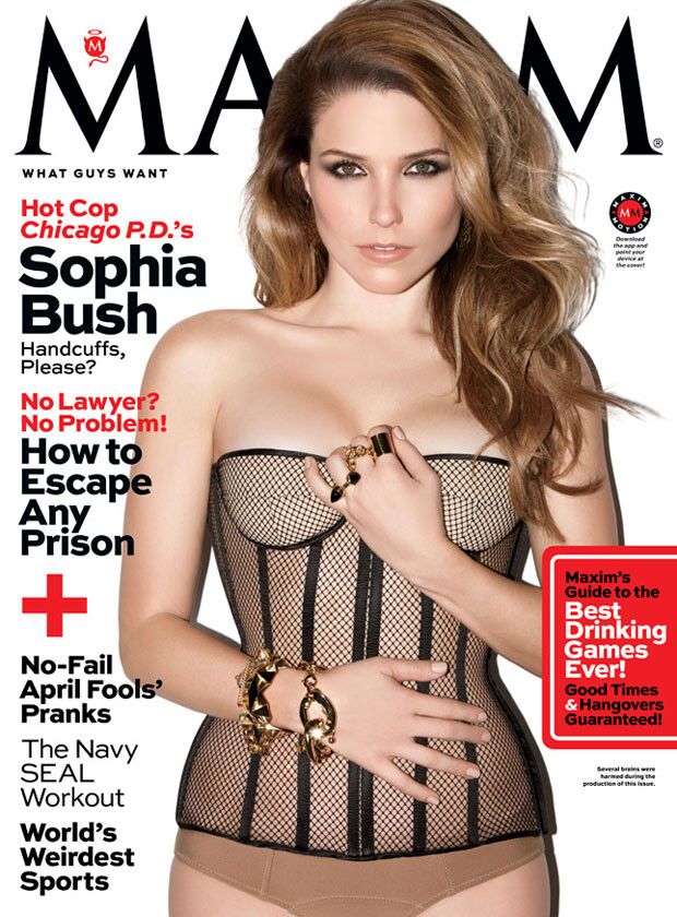Free porn pics of Sophia Bush in der Zeitschrift Maxim 23 of 23 pics